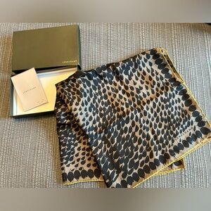 New longchamp silk scarf